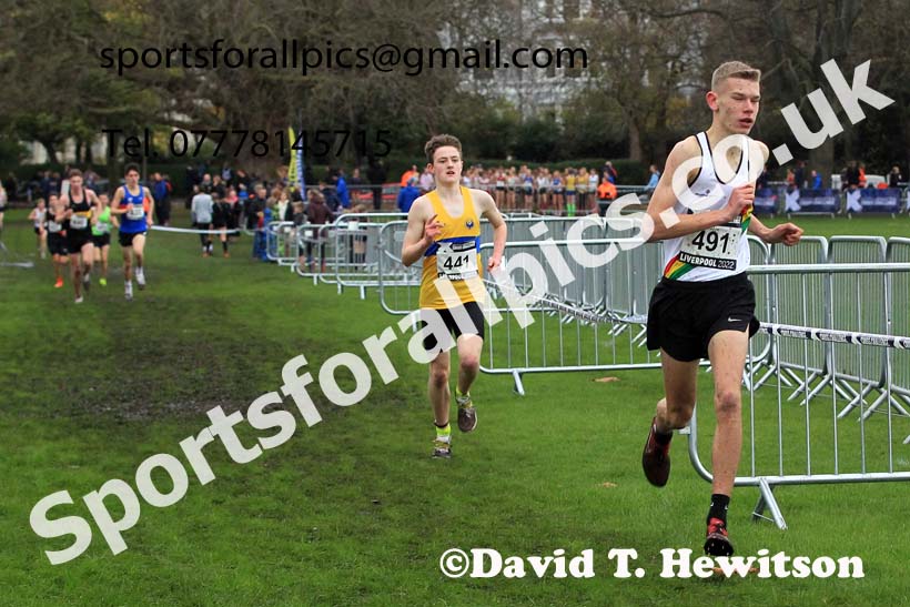 Boys Under-15s, 2022 British Athletics Cross Challenge, Sefton Park, Liverpool.  Photo: David T. Hewitson/Sports for All Pics